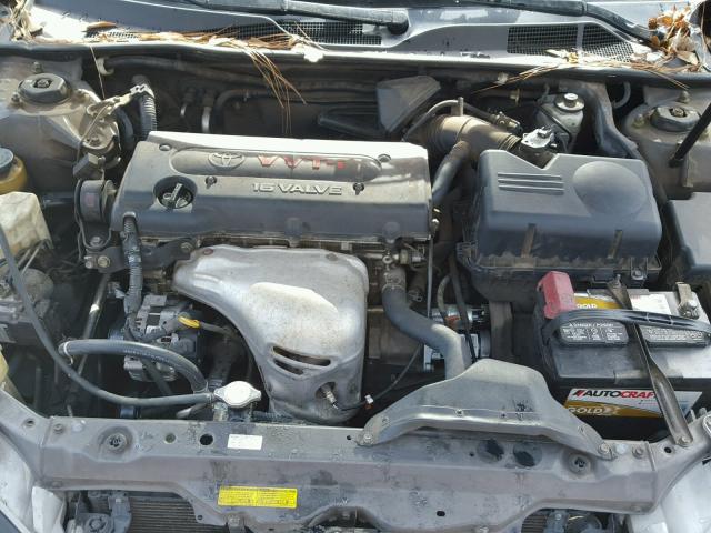 4T1BE32K34U824627 - 2004 TOYOTA CAMRY LE GRAY photo 7