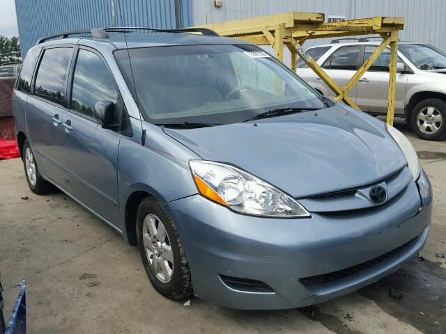 5TDZK23C18S211381 - 2008 TOYOTA SIENNA CE BLUE photo 1