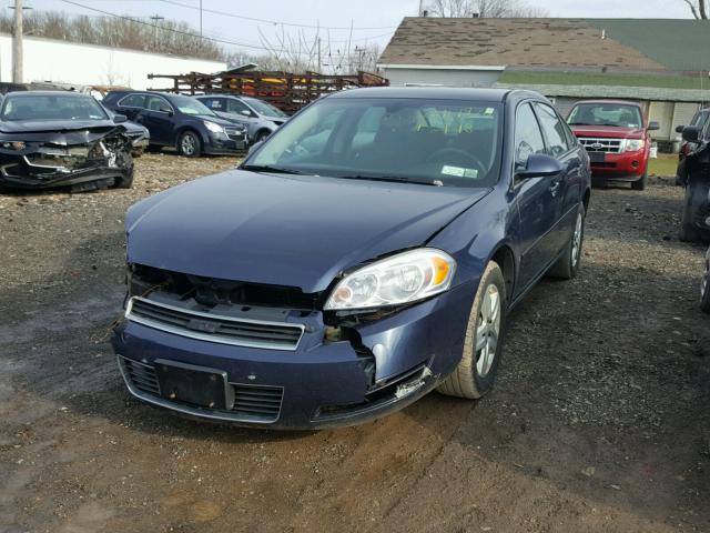 2G1WB58K879375716 - 2007 CHEVROLET IMPALA LS BLUE photo 2