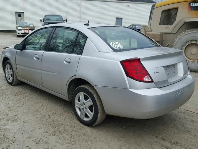 1G8AJ55F87Z197043 - 2007 SATURN ION LEVEL SILVER photo 3