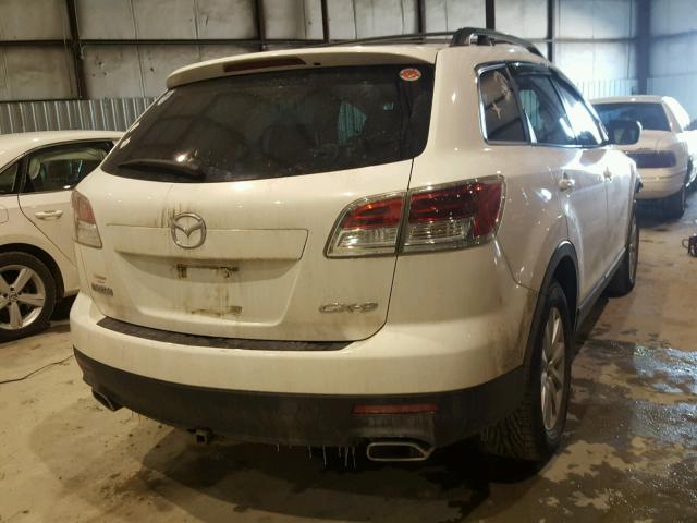 JM3TB38V180139081 - 2008 MAZDA CX-9 WHITE photo 4