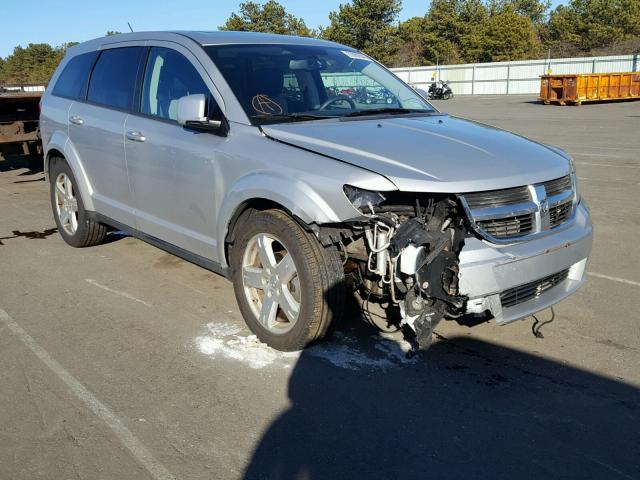 3D4GG57V39T536131 - 2009 DODGE JOURNEY SX SILVER photo 1