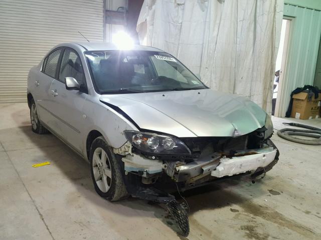 JM1BK12F551235876 - 2005 MAZDA 3 I SILVER photo 1