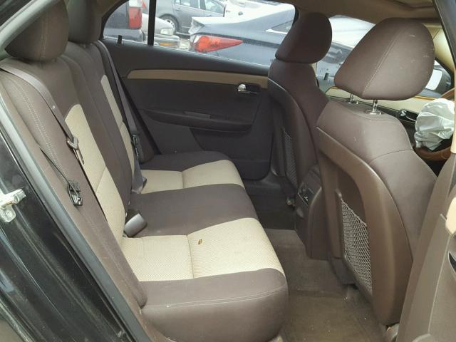 1G1ZC5E07CF237048 - 2012 CHEVROLET MALIBU 1LT 黑色 照片 6