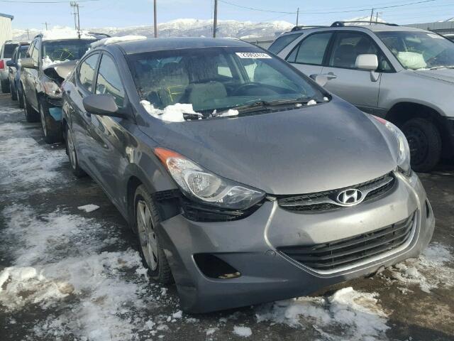 5NPDH4AE0DH334372 - 2013 HYUNDAI ELANTRA GL GRAY photo 1