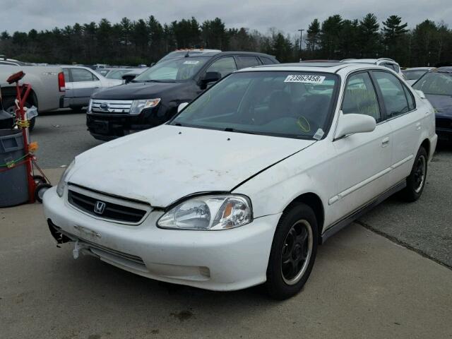 1HGEJ8643XL046427 - 1999 HONDA CIVIC EX WHITE photo 2