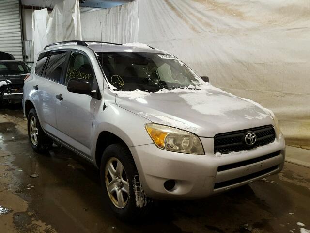 JTMBD35V775111922 - 2007 TOYOTA RAV4 SILVER photo 1