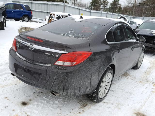 W04GW5EV8B1121011 - 2011 BUICK REGAL CXL BROWN photo 4