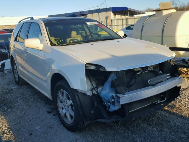 1GYEE637080182596 - 2008 CADILLAC SRX WHITE photo 1