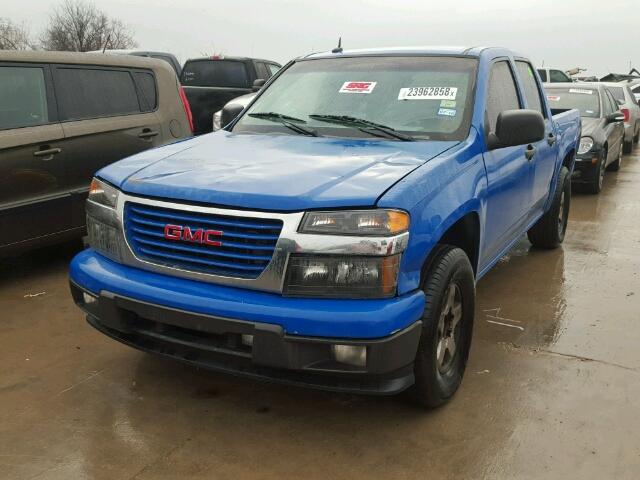 1GTCS139978100018 - 2007 GMC CANYON BLUE photo 2