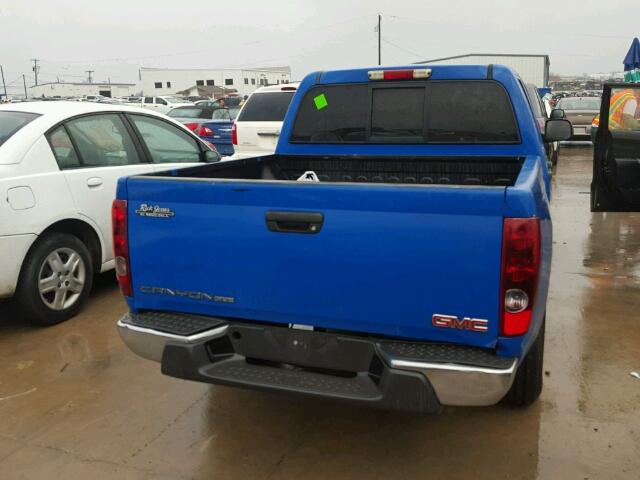 1GTCS139978100018 - 2007 GMC CANYON BLUE photo 6