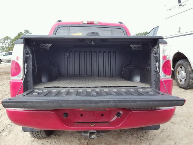 1FMDU77K95UA87477 - 2005 FORD EXPLORER S RED photo 9