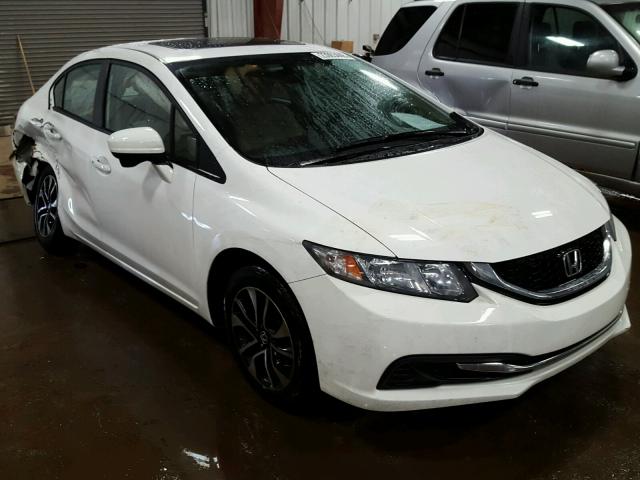 19XFB2F80FE029382 - 2015 HONDA CIVIC EX თეთრი ფოტო 1