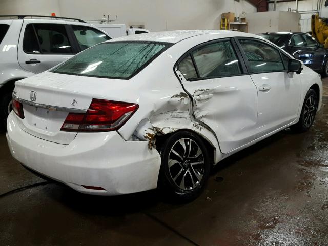 19XFB2F80FE029382 - 2015 HONDA CIVIC EX თეთრი ფოტო 4