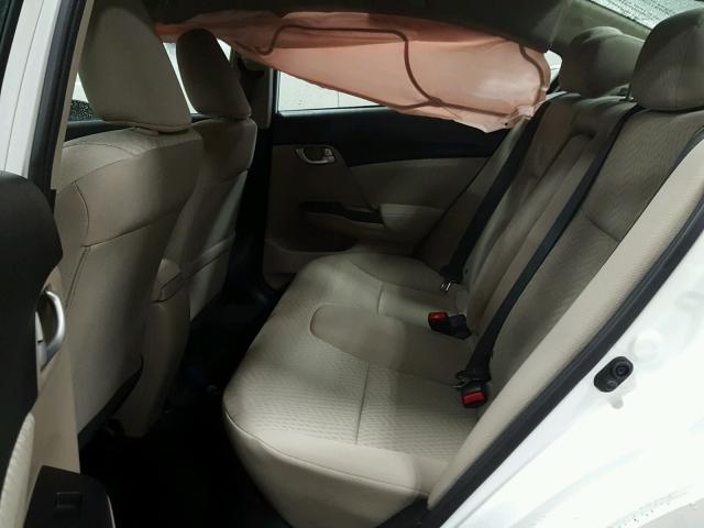 19XFB2F80FE029382 - 2015 HONDA CIVIC EX თეთრი ფოტო 6