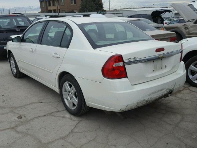 1G1ZT58F67F240786 - 2007 CHEVROLET MALIBU LT WHITE photo 3