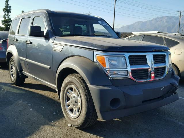 1D8GU28K28W145202 - 2008 DODGE NITRO SXT BLUE photo 1