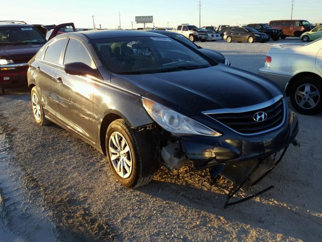 5NPEB4AC1BH253334 - 2011 HYUNDAI SONATA GLS BLACK photo 1