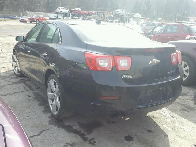 1G11J5SX3DU115790 - 2013 CHEVROLET MALIBU LTZ BLACK photo 3