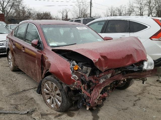 4S3BMBK67B3263534 - 2011 SUBARU LEGACY 2.5 MAROON photo 1