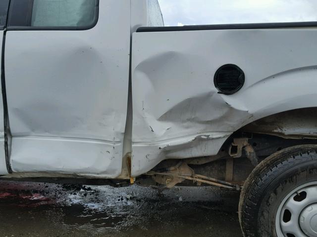 1FTFX1EF1DFB61503 - 2013 FORD F150 SUPER WHITE photo 9