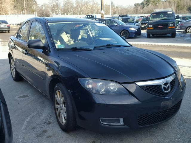 JM1BK32F581785871 - 2008 MAZDA 3 I BLACK photo 1