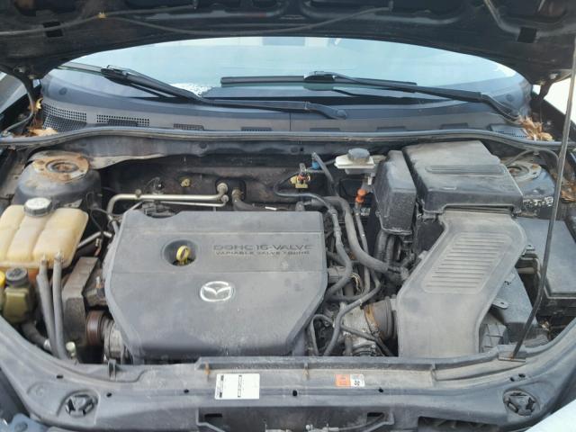 JM1BK32F581785871 - 2008 MAZDA 3 I BLACK photo 7