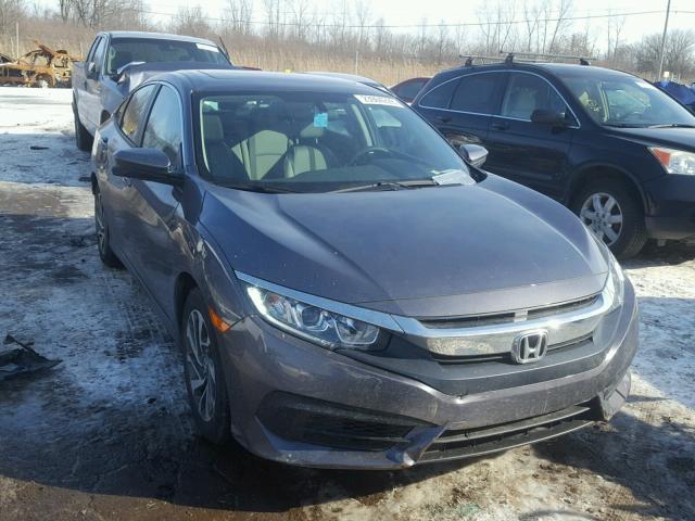 19XFC2F71HE078002 - 2017 HONDA CIVIC EX GRAY photo 1