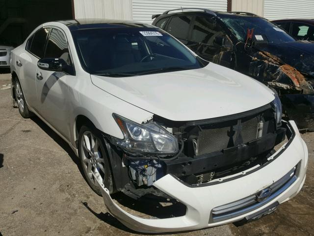 1N4AA5AP9CC869103 - 2012 NISSAN MAXIMA S WHITE photo 1