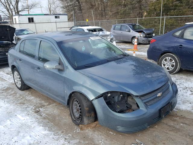 1G1AT58HX97121022 - 2009 CHEVROLET COBALT LT BLUE photo 1