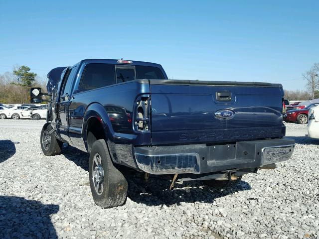 1FT8W3BTXGEC28451 - 2016 FORD F350 SUPER BLUE photo 3