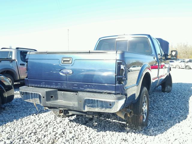 1FT8W3BTXGEC28451 - 2016 FORD F350 SUPER BLUE photo 4