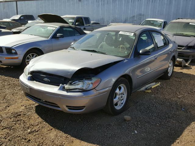 1FAFP53U77A195381 - 2007 FORD TAURUS SE GRAY photo 2