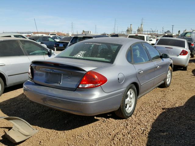 1FAFP53U77A195381 - 2007 FORD TAURUS SE GRAY photo 4