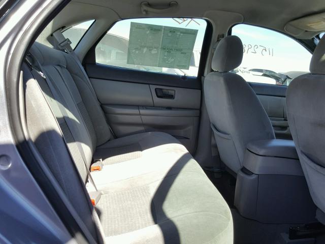 1FAFP53U77A195381 - 2007 FORD TAURUS SE GRAY photo 6