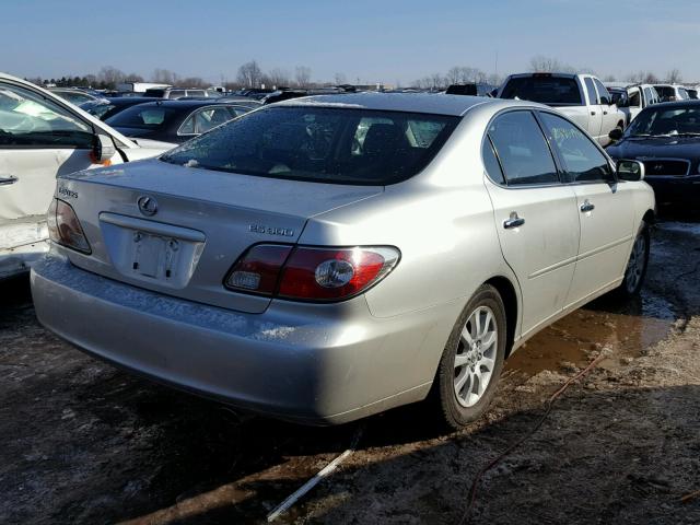 JTHBF30G720055830 - 2002 LEXUS ES 300 SILVER photo 4