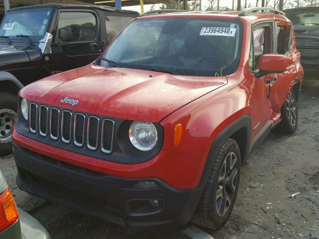 ZACCJABT4FPB41728 - 2015 JEEP RENEGADE L RED photo 9