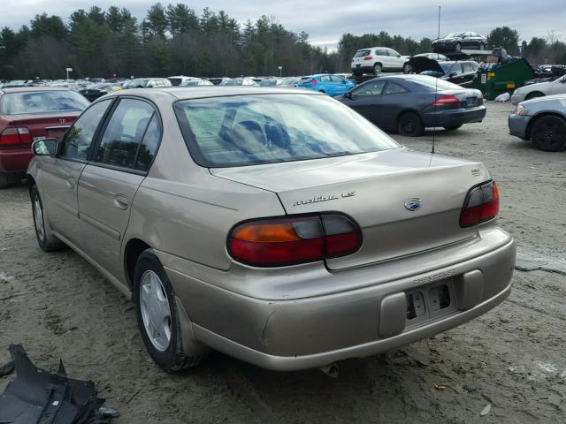 1G1NE52J7Y6266370 - 2000 CHEVROLET MALIBU LS BEIGE photo 3