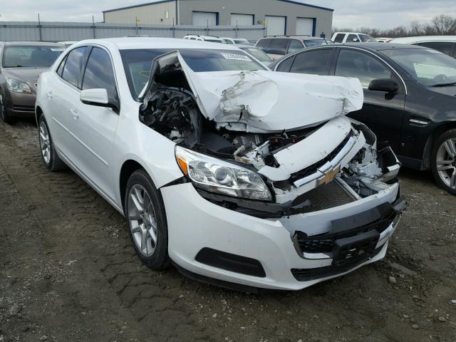 1G11C5SL8FF257423 - 2015 CHEVROLET MALIBU 1LT WHITE photo 1