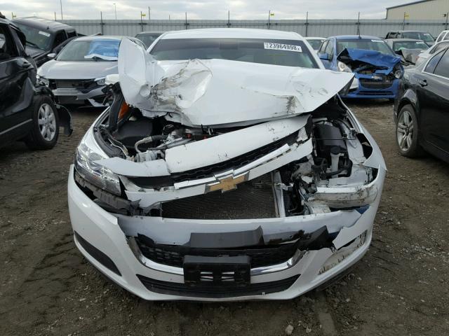 1G11C5SL8FF257423 - 2015 CHEVROLET MALIBU 1LT WHITE photo 7