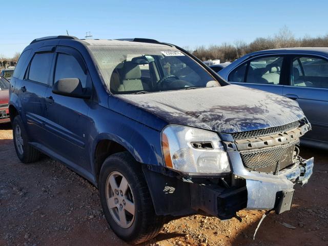 2CNDL23F386061457 - 2008 CHEVROLET EQUINOX LS BLUE photo 1