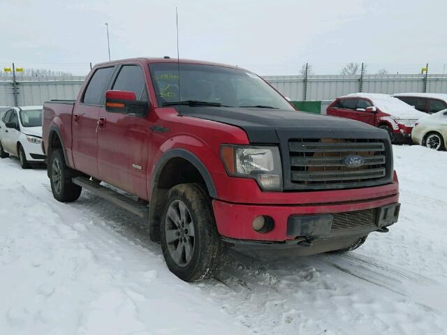 1FTFW1ET9CKD90798 - 2012 FORD F150 SUPER RED photo 1