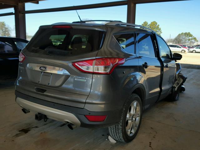 1FMCU0J98EUE57763 - 2014 FORD ESCAPE TIT GRAY photo 4