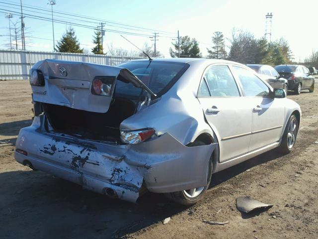 1YVHP80C875M51675 - 2007 MAZDA 6 I SILVER photo 4