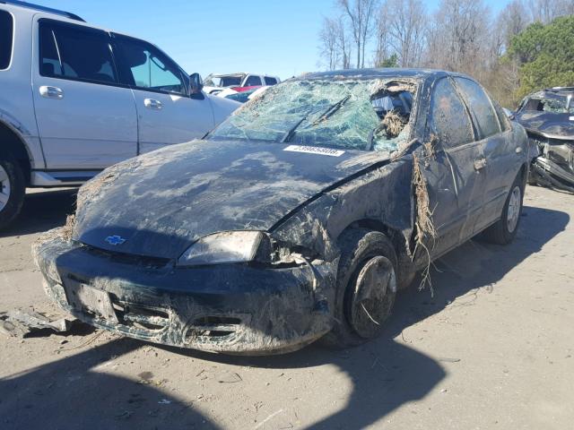 1G1JC524127383362 - 2002 CHEVROLET CAVALIER B GREEN photo 2