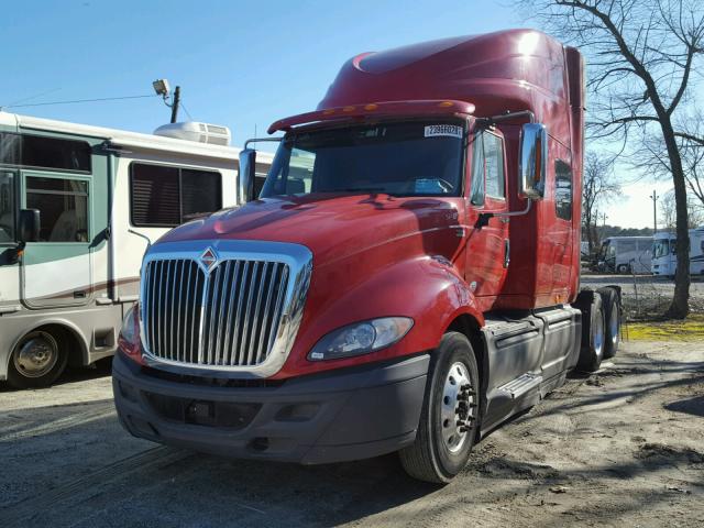 3HSDJSJR4DN238722 - 2013 INTERNATIONAL PROSTAR RED photo 2