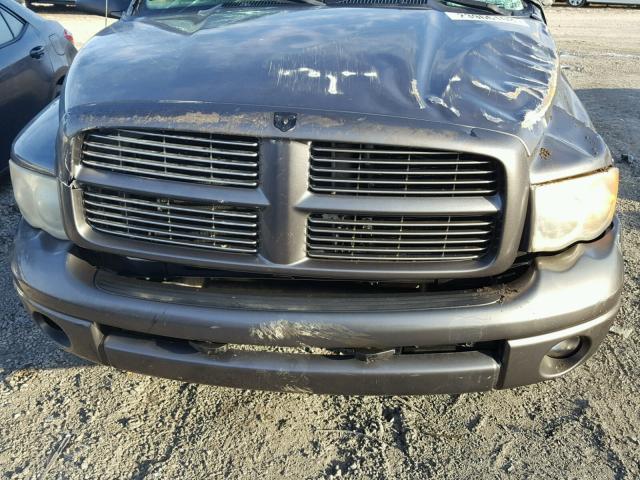 1D7HU18Z63S161645 - 2003 DODGE RAM 1500 S CHARCOAL photo 7