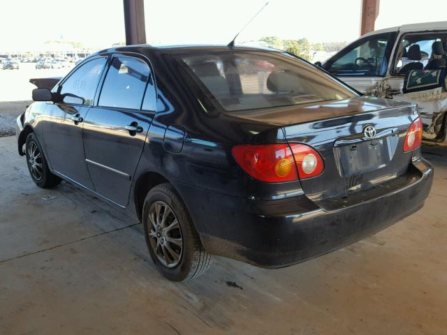 JTDBR32E930027730 - 2003 TOYOTA COROLLA CE BLACK photo 3