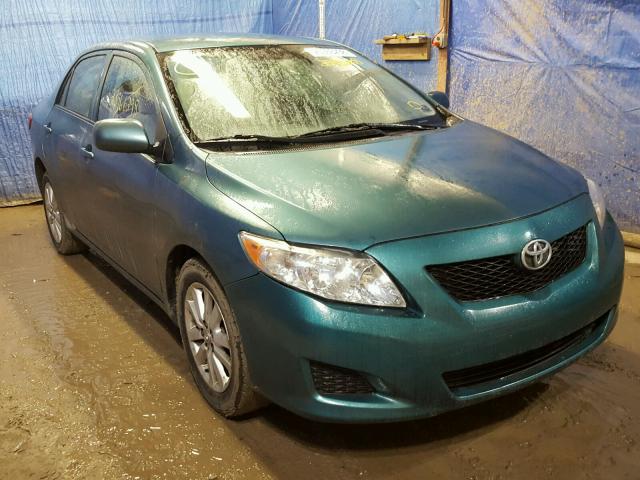 JTDBU4EE8A9107691 - 2010 TOYOTA COROLLA BA GREEN photo 1