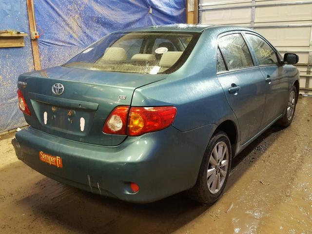 JTDBU4EE8A9107691 - 2010 TOYOTA COROLLA BA GREEN photo 4